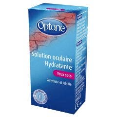 Solution Oculaire Hydratante Yeux Secs Flacon 10ml Optone
