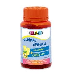 Omega3 Gummy bears lemon flavor x 60 Pediakid