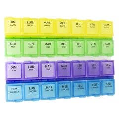 Flat Pill Box x 7 Days Estipharm