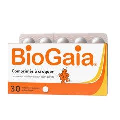 Protectis Chewable Tablets X 30 Lemon Flavour Biogaia