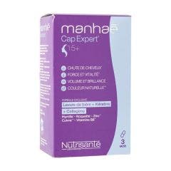 Cap Expert 15+ Cheveux 120 Gelules Nutrisante Manhaé