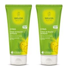 Invigorating Shower Cream 2x200ml Citrus Weleda