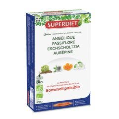 Quatuor Sleep Organic 20 Ampulas 15 ml Superdiet