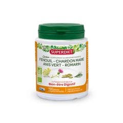 Quatuor Digestion Organic Fennel 150 Capsules Superdiet