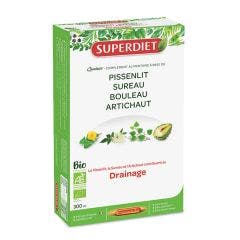Quatuor Drainage 20 Ampoules Superdiet