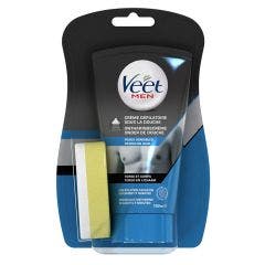Depilatory Shower Cream Torso And Body Men Sensitive Skin 150ml Veet