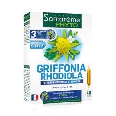 Organic Griffonia Rhodiola X 20 Ampulas Santarome
