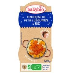 Bonne Nuit Bowl For Babies 12 Months Old & Older 2x200g Babybio