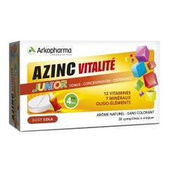 Vitality junior vitamins and minerals cola 30 tablets Azinc Arkopharma