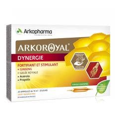 Dynergie 20 Phials Fatigue 20 ampoules Arkoroyal Arkopharma