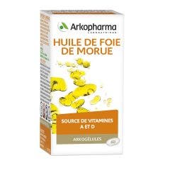 Cod Liver Oil 60 Capsules Arkogélules Arkopharma