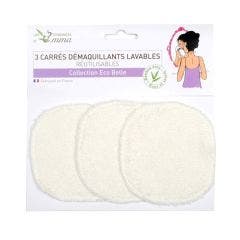 Washable Cleansing Pads Organic Bamboo X 3 Les Tendances D'Emma