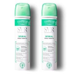 Vegetable Deodorant Spray Sweat Regulator 48hr 2x75 ml Spirial Svr