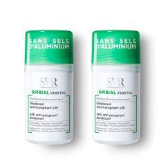 Vegetal 48 Hr Anti Perspirant Deodorant 2x50ml Spirial Svr