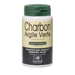Charcoal & Green Clay X 120 Capsules Naturado