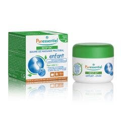 Puressentiel Resp Ok Baby Pectoral Massage Balm 60ml Respiratoire Puressentiel