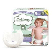 Couches Bébé T5 (11-25 Kg) x24 Cottony