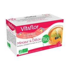 Tisane Minceur Detox Bio 18 Sachets Floralis Vitaflor