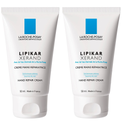 Lipikar Xerand Repairing Handcream 2x50ml Lipikar Mains Seches La Roche-Posay