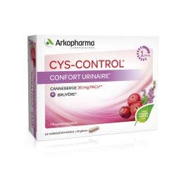 Cranberry Urinary Comfort 20 capsules Cys-Control Arkopharma