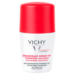 Intense Anti-Perspirant Roll On 50ml Déodorant Sensitive skin Vichy
