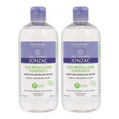 Organic Purifying Micellar Water Combination To Oily Skins 2x500ml Eau thermale Jonzac