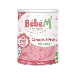 Cereales Et Fruits Bio Des 6 Mois Bebe M 400g Bébé M Dès 6 Mois La Mandorle