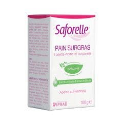 Supperfatty Cleaner In A Soap Bar Shape 100 g Saforelle