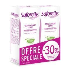 Soap Free Intimate Cleanser With Burdock 2x500ml Saforelle