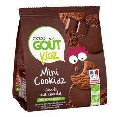 Mini Cookidz Biscuits Chocolat Bio Kidz Des 3 Ans 115g Good Gout