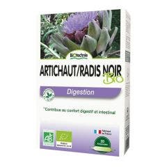 Artichoke Black Radish Digestion X 20 Phials Biotechnie