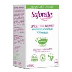 Saforelle Intimates Wipes Ultra Gentle 10 Wipes 
