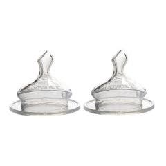 Teats Physio Silicone Anti Colic X2 0 To 6 Months Suavinex