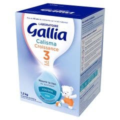 Growth Milk Powder 12 Months-3 Years Calisma 3 2x600g Gallia