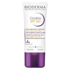 Soothing Repairing Care Spf50+ 30ml Cicabio Weakened skin exposed to the sun Bioderma