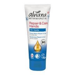 Hands Repair &amp; Care Cream with Organic Jojoba 75ml Alviana