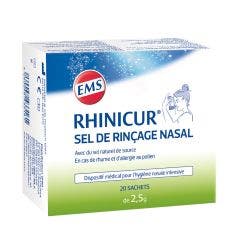 Nasal Rinsing Salt X20 Sachets of 2.5g Rhinicur