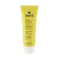 Organic apricot kernel oil day cream 50ml dry and sensitive skin Avril