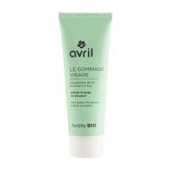 Organic rice and apricot powder face scrub 50ml Avril