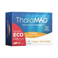 60 Capsules Marine Magnesium Thalamag 60 Gelules Thalamag