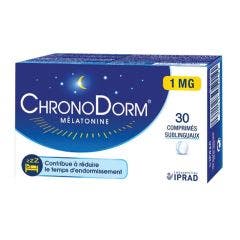 Melatonin X 30 Sublingual Tablets 30 Comprimes sublinguaux Chronodorm