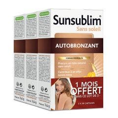 Sunsublim 3x28 Self-tanning Capsules 3x28 Capsules Sunsublim Sans soleil Nutreov