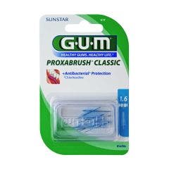 1.6mm interdental brush refills x6 Proxabrush Gum