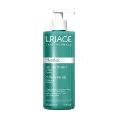 Uriage Hyseac Cleansing Gel Combination To Oily Skins 500ml Hyseac Peaux Mixtes A Grasses Uriage