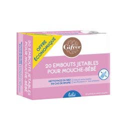 Recharge 20 Embouts Mouche-bebe X20 Embouts Gifrer