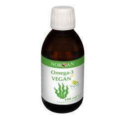 Omegas 3 Vegan Seaweed Oil 100ml Lemon flavour Norsan
