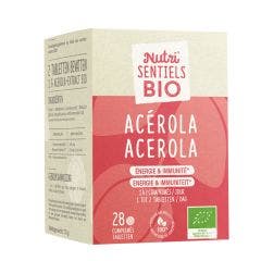 Acerola Bio 28 tablets Nutri'sentiels Energy & Immunity Nutrisante