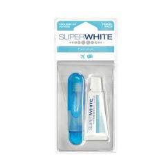 Whitening Toothpaste + Foldable Toothbrush Kit 15ml Superwhite