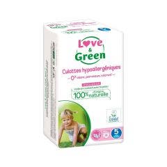 Hypoallergenic panties Size 5 Junior x18 12 to 18kg Love&Green