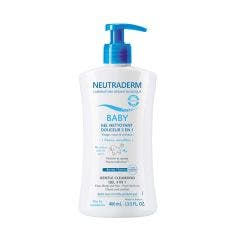 Gentle Cleansing Gel 3-in-1 400ml Baby Sensitive skin Neutraderm